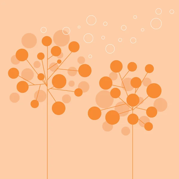 Motif de papier peint floral — Image vectorielle