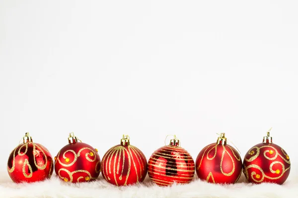 Navidad bolas fondo —  Fotos de Stock