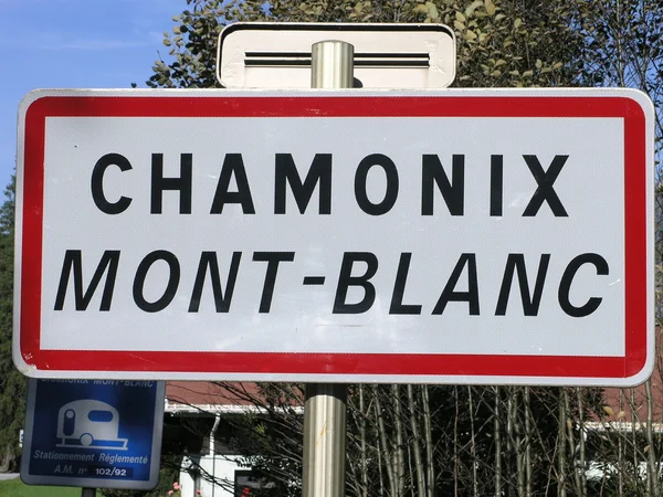 Chamonix — Foto de Stock