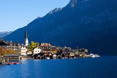 Beautiful Hallstatt in Austria clipart