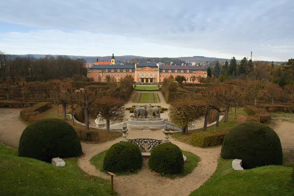 Chateau Dobris Europa Tschechische Republik — Stockfoto