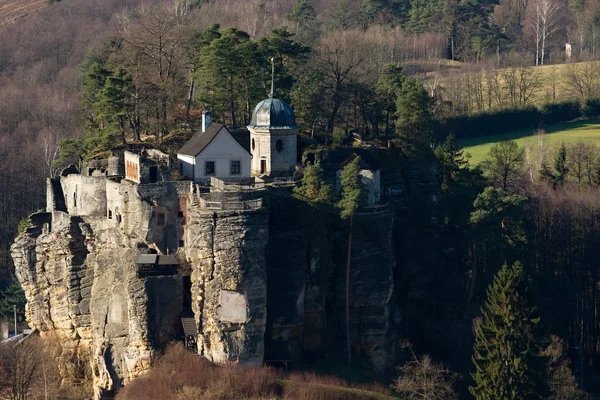 Castelul Sloup Europa Republica Cehă — Fotografie, imagine de stoc