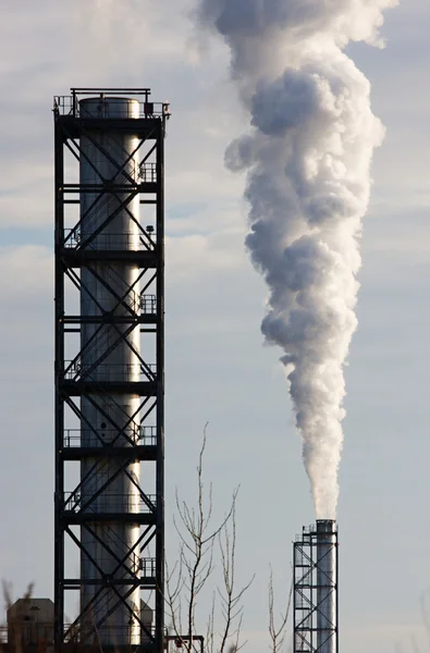 Fumaça industrial — Fotografia de Stock