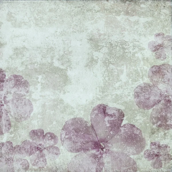 抽象的な花のグランジの背景 — ストック写真