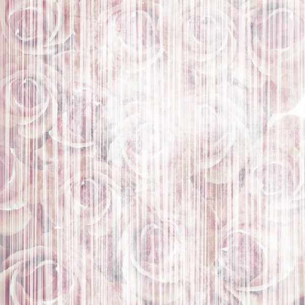 Beautiful Striped Grunge Roses Background