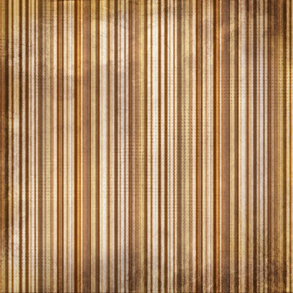 Вінтажний коричневий і жовтий шорсткий кольоровий смугастий фон — стокове фото