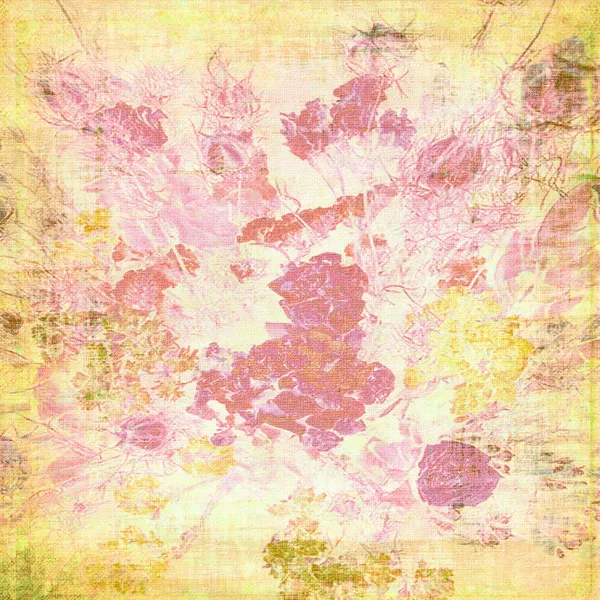 Grunge-Hintergrund in rosa, gelb und weiß — Stockfoto