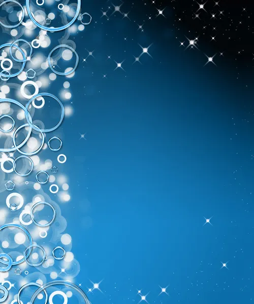 Abstract blue circles background — Stock Photo, Image