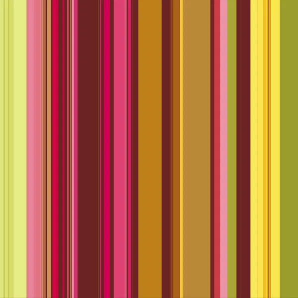 분홍색, 녹색 및 갈색, 노란색 색상으로 레트로 완벽 한 스트라이프 패턴 — 스톡 사진