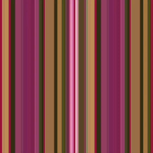 Patrón de rayas retro sin costuras con colores rosa, verde y marrón, amarillo — Foto de Stock