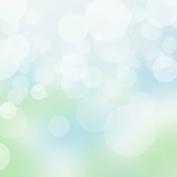 Синий Зеленый Белый Дефокусированный Световой Фон — стоковое фото