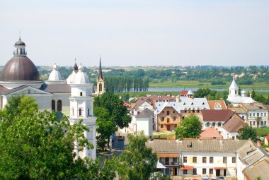 Eski Şehir Meydanı ve kilise, Lutsk Ukrayna