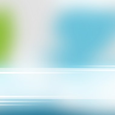 Abstract background in green and blue clipart