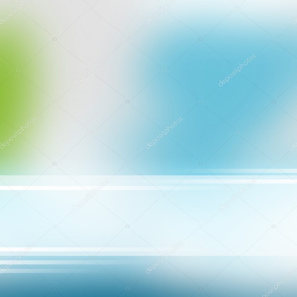 Abstract background in green and blue