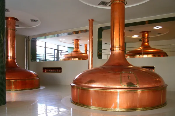 Богемская пивоварня — стоковое фото