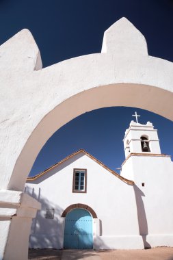 Church of San Pedro, a National Monument, San Pedro de Atacama, Chile clipart