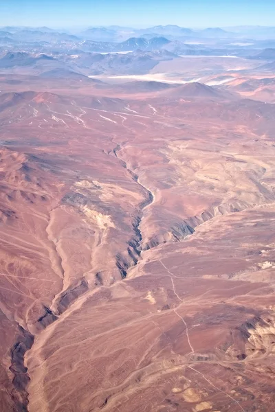 stock image Crack in desert after earthquake, Chile