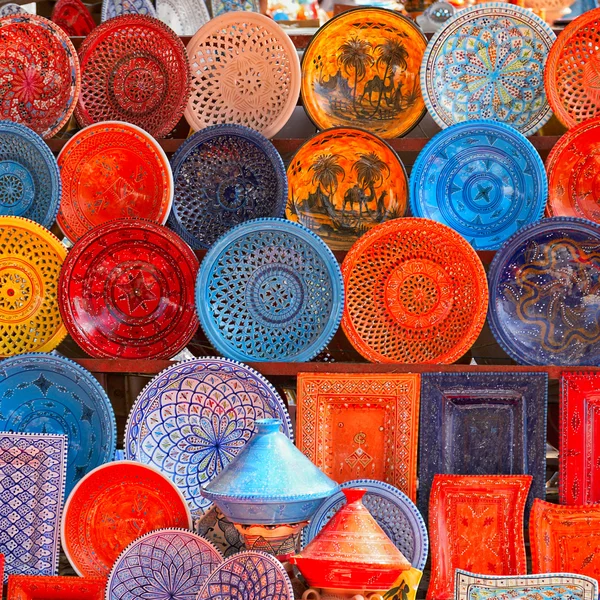 Çömlek Tunus piyasada — Stok fotoğraf
