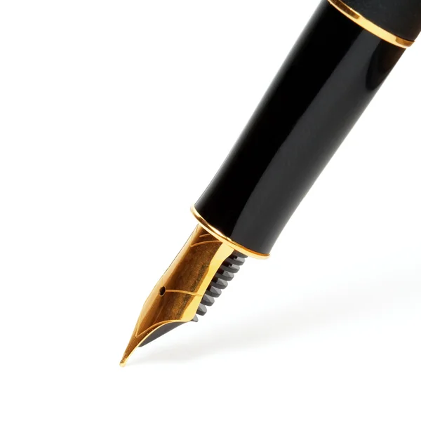 Fountain pen on white background — Stock Photo, Image