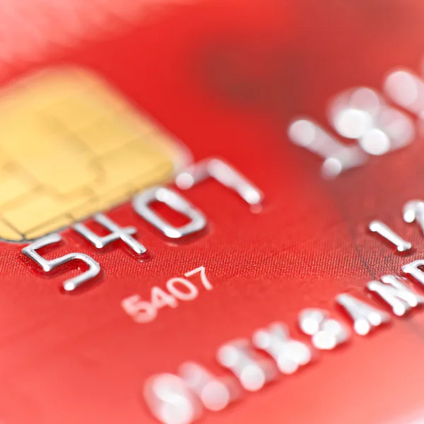 Credit card with shallow DOF — Stock Photo, Image