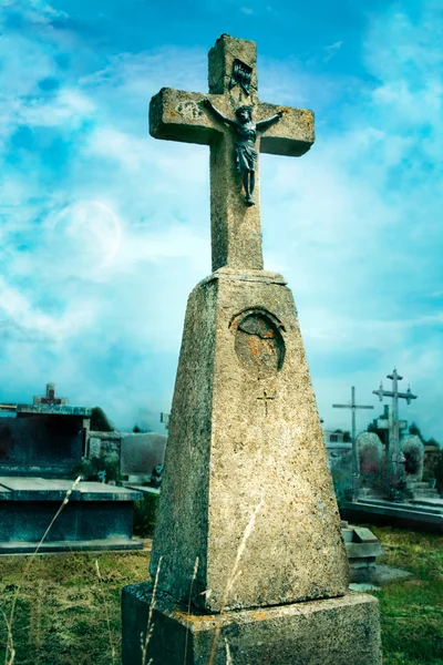 Altes heiliges Kreuz — Stockfoto