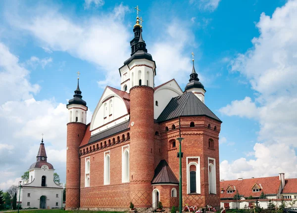 Stor ortodoxa defensiv kyrka - suprasl kloster — Stockfoto