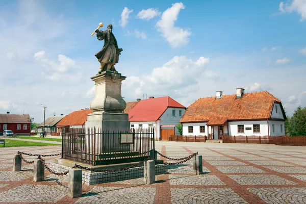 Monument voor Stefan Czarniecki - Tykocin / Polen — Stockfoto