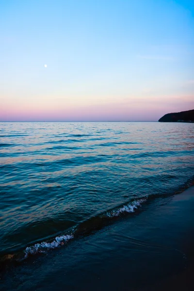 Seashore in twilight — Stock Photo, Image