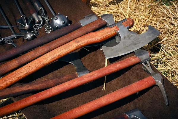 Armas contundentes medievais — Fotografia de Stock