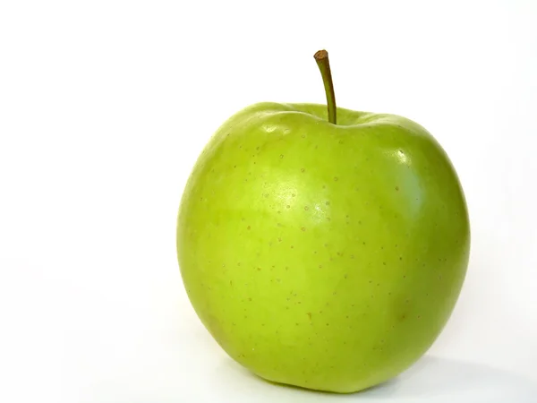 Вкусное Яблоко Белом — стоковое фото