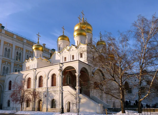 Христианский собор Московского Кремля. Россия — стоковое фото