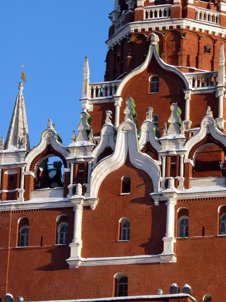 Moskauer Kreml, Russland. ein Fragment der Fassade — Stockfoto