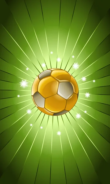 Carte de football — Image vectorielle