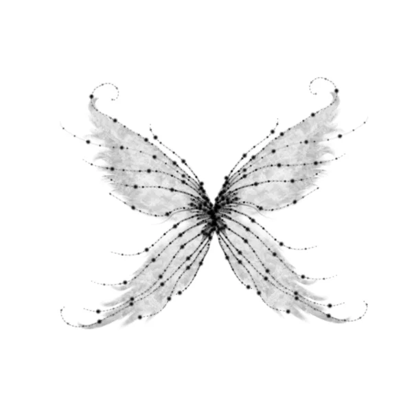 Abstracte glamour vlinder — Stockfoto
