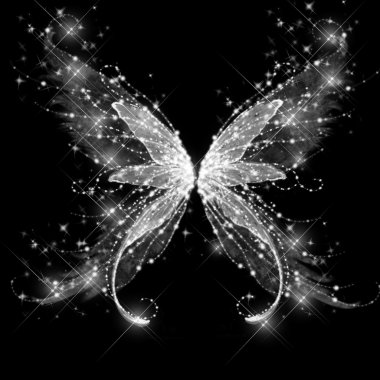 Abstract glamour butterfly clipart