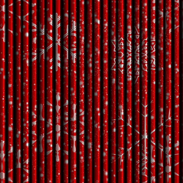 Red stage curtain — Stock Photo, Image