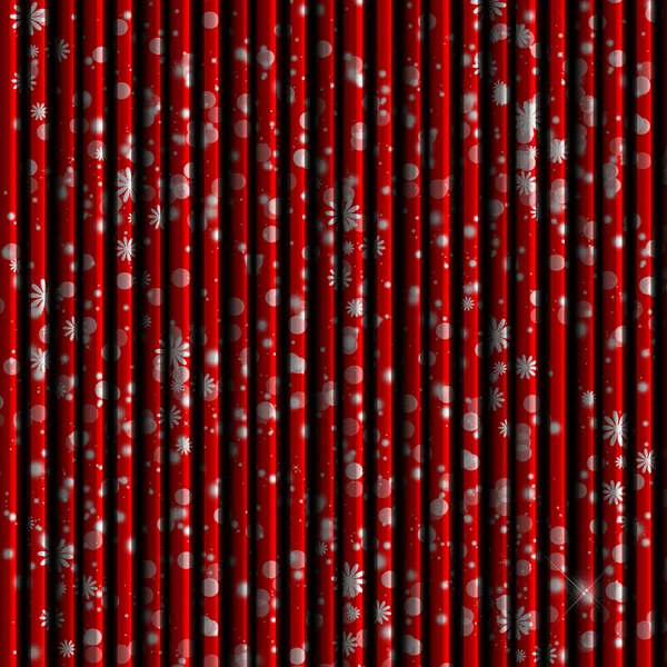 Červená fáze opona — Stock fotografie