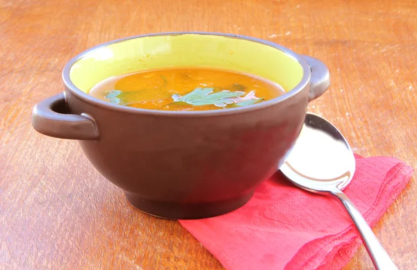 Fresh vegetable soup — Stock Photo, Image