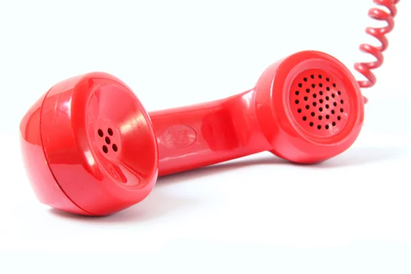 Telefone vermelho vintage — Fotografia de Stock