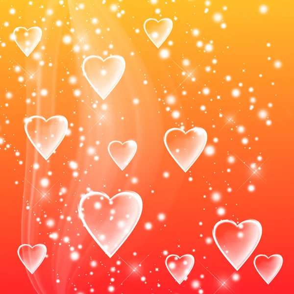 Hermoso corazón abstracto — Foto de Stock