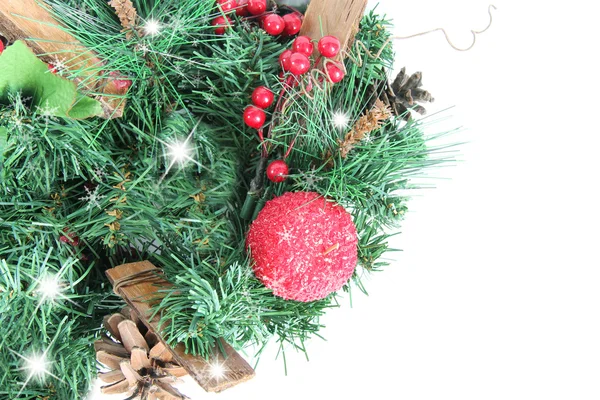 Christmas Decorations border — Stock Photo, Image