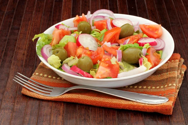 Zdravý čerstvý salát — Stock fotografie
