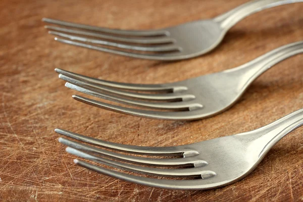 Closeup of Vintage forks — Stock Photo, Image