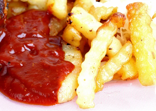 Fried Potato Sauce — Stock Photo, Image