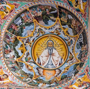 Rila Manastırı, Bulgaristan fresco
