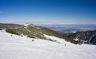 Rila mountains in Borovets, Bulgaria clipart