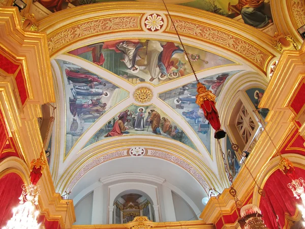 Kuppel der maltesischen Kirche — Stockfoto