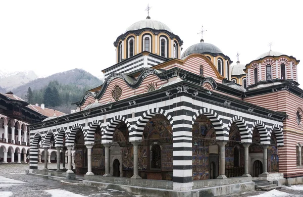 stock image Rila Monastery in Bulgaria