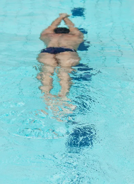 Erkek yüzücü — Stok fotoğraf