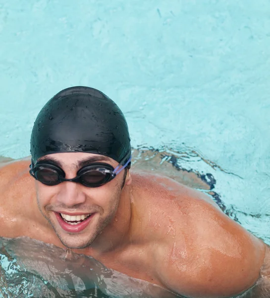 Male swimmer — Stock Photo, Image